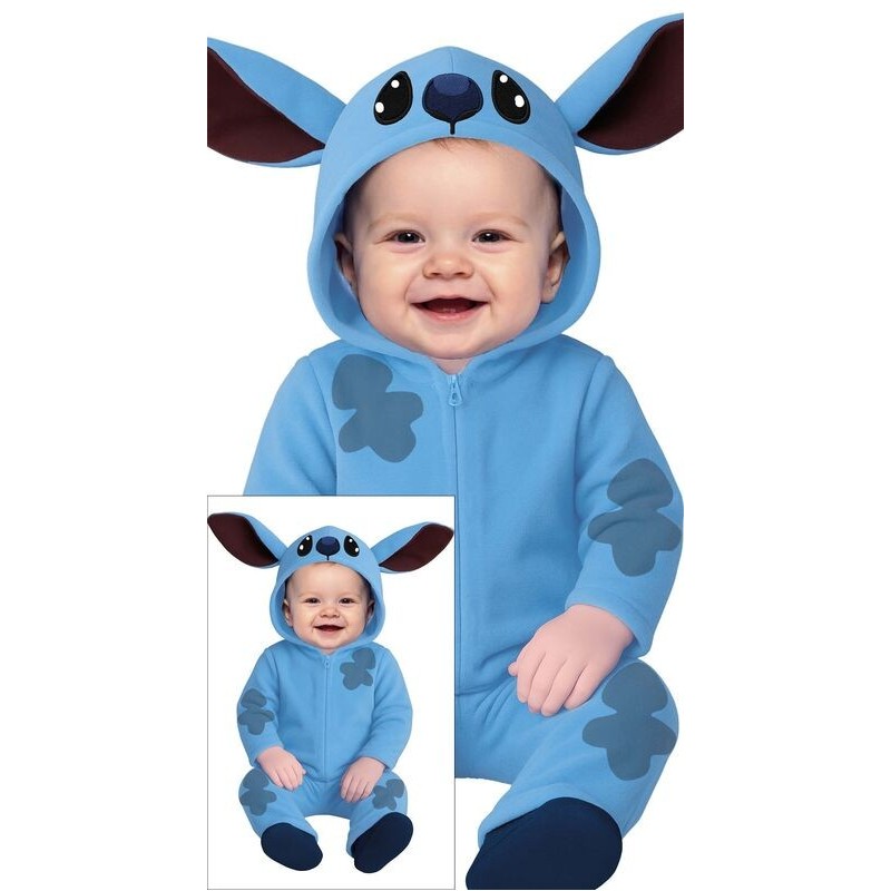 Disfraz alien azul bebe Stitch talllas