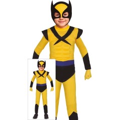 Disfraz lobo amarillo lobezno infantil tallas -El Informal