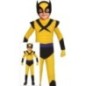 Disfraz lobo amarillo lobezno infantil tallas