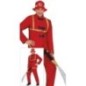 Disfraz Bombero con manguera tallas hombre