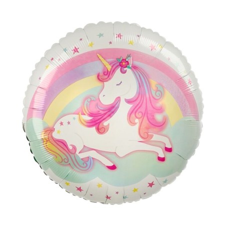 Globo unicornio 45 cm helio o aire 26635428958 4289501