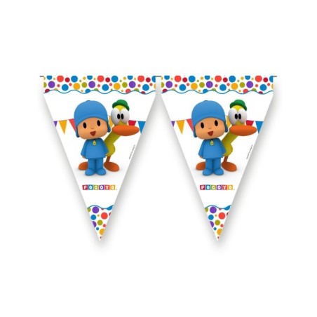 Banderin Pocoyo cumpleaños  3 metros 8435743004299 BS10452
