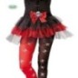 Tutu rojo adulto monster con calavera topos