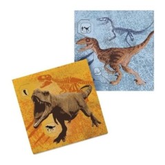 Servilletas T Rex dinosaurios 8 uds cumpleaños 8712026506085 50608
