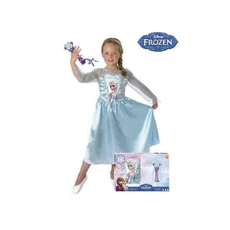Disfraz elsa classic mas micro caja talla 7-8 años