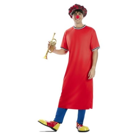 Disfraz payaso rojo de la tele talla S hombre 8423667176734 721195 TMLEU