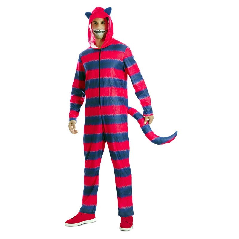 Disfraz gato sonriente de los deseos hombre