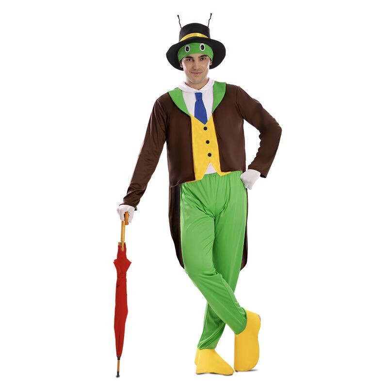 Disfraz Pepito grillo para hombre talla ML