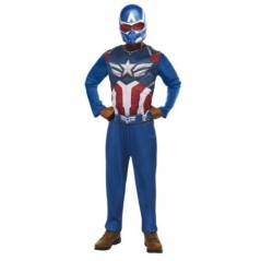 disfraz capitan america deluxe new world hombre 1001357 L 195884089439