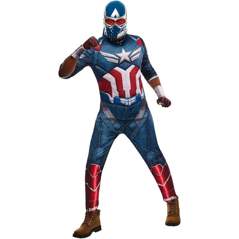 Disfraz Capitan america deluxe brave new world hombre