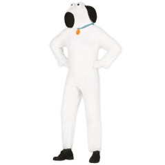 Disfraz perrito blanco Snopy adulto barato. Tienda disfraces online
