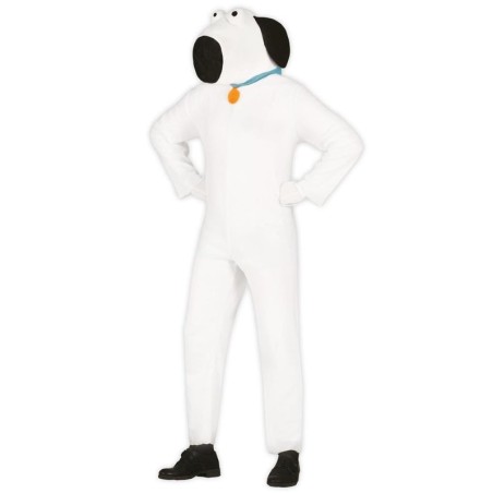 Disfraz perrito blanco Snopy adulto barato. Tienda disfraces online
