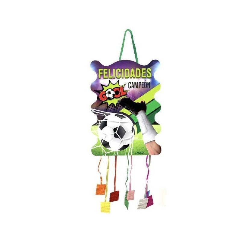Piñata fubol cumpleaños 53 cm