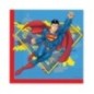 Servilletas Superman cumpleaños 20 uds 33 cm