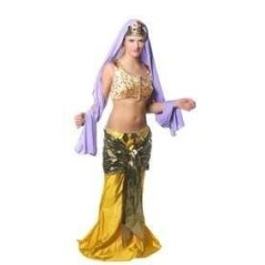 Disfraz salome lila con joyas 8422971081215 S8121