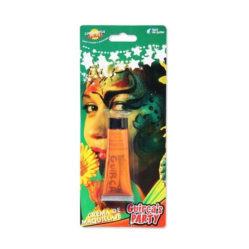 Maquillaje gel naranja