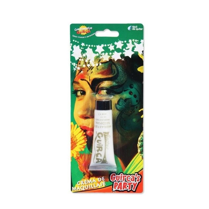 Maquillaje gel blanco