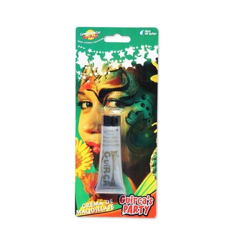 Maquillaje gel plata