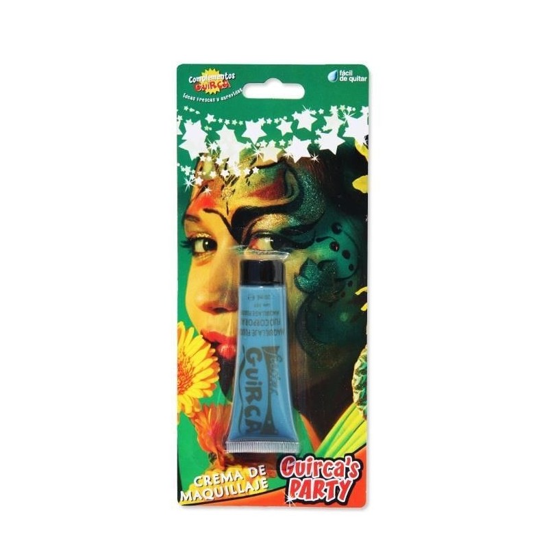 Maquillaje gel azul oscuro