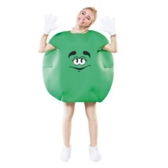 Disfraz dulce verde lacasito MMS emanems adulto 8423667095455 706232 T04