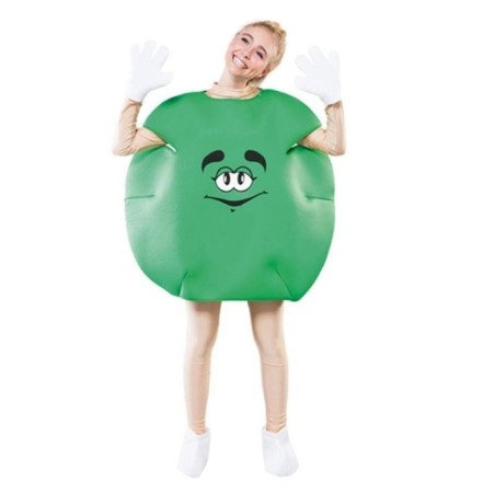 Disfraz dulce verde lacasito MMS emanems adulto 8423667095455 706232 T04