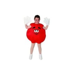 Disfraz dulce rojo infantil lacasito emanems 8423667091815 706089 T02RO