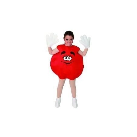 Disfraz dulce rojo infantil lacasito emanems 8423667091815 706089 T02RO