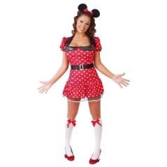 Disfraz ratoncita minnie para mujer 8434077805107 80510