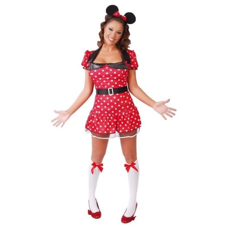 Disfraz ratoncita minnie para mujer 8434077805107 80510