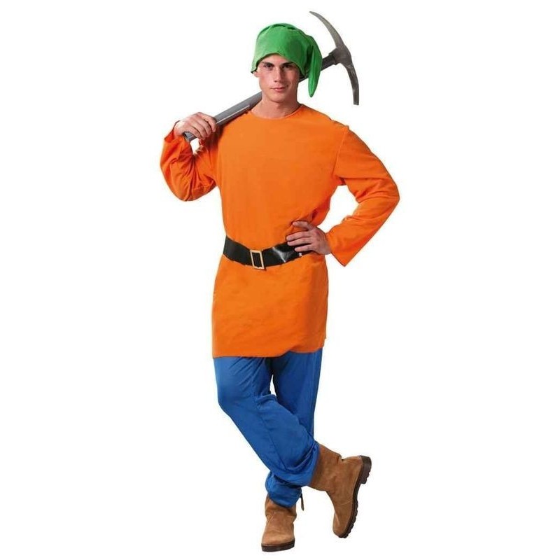 Disfraz enanito de blancanieves hombre