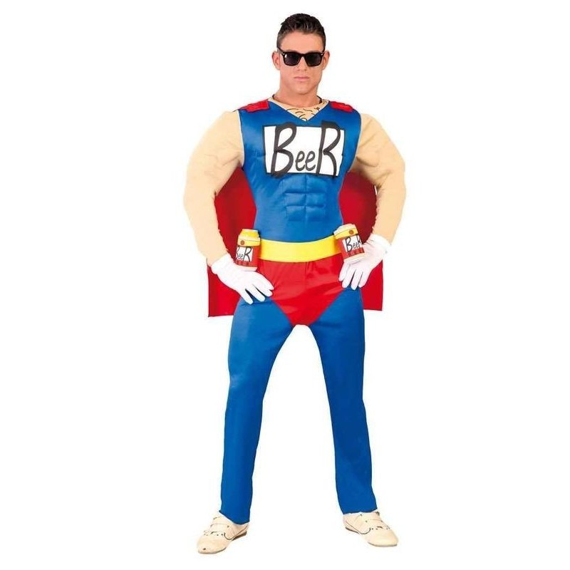 Disfraz Beerman o Duffman para hombre