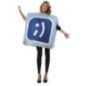 Disfraz icono tuenti  red social