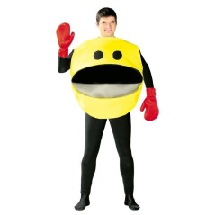 Disfraz comilon comecocos amarillo para hombre 8434077807705 80770