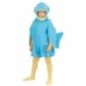 Disfraz pez  azul 3-5 años infantil
