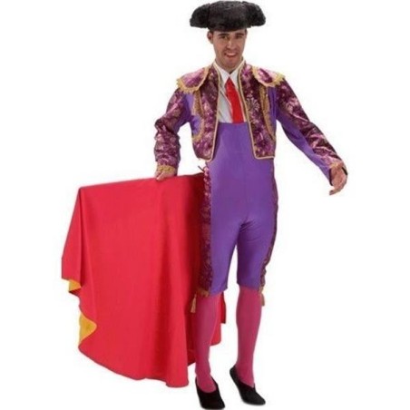 Disfraz torero morado adutlo matador lujo 8426215916608 9166000