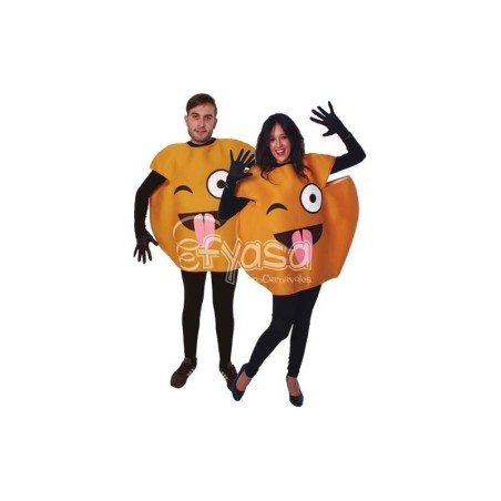 Disfraz emoticono bromista saca lengua talla unica 8423667108001 706430 T04