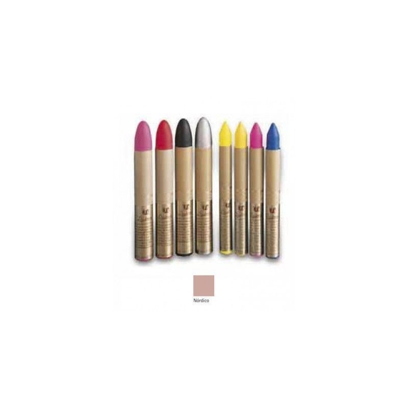 Maquillaje nordico en barra grimas