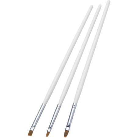 Set 3 pinceles de maquillaje de carnaval 5020570391464 39146