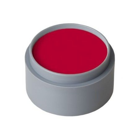 Maquillaje rojo al agua grimas 2