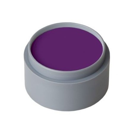 Maquillaje lila al agua grimas 2