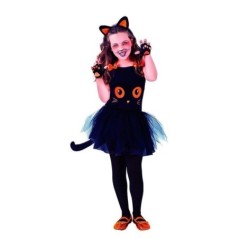 Disfraz gatita negra con tutu para nina 8422971841079 S8410 L