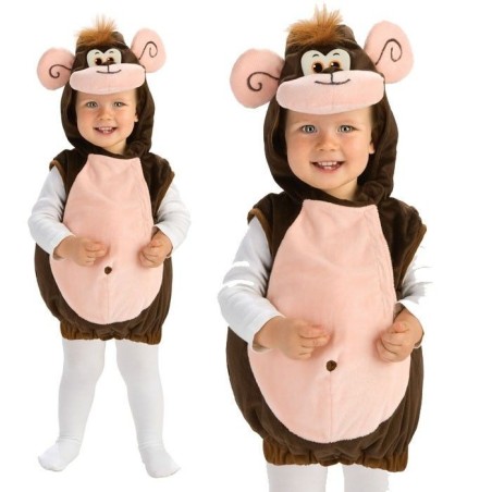 Disfraz mono monito para bebe talla 1 2 anos 883028559039 885590 T