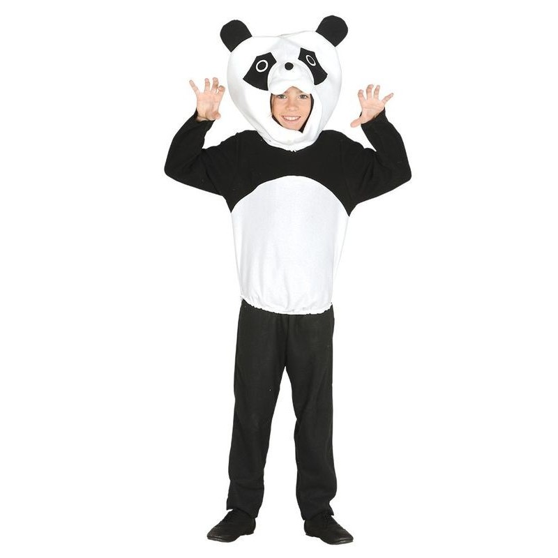 Disfraz oso panda peluche infantil