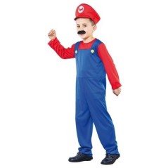 Disfraz fontanero rojo mario bros infantil 8423667092782 706156 T01