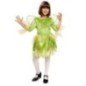 Disfraz hada verde campanilla niña talla 3-4 años