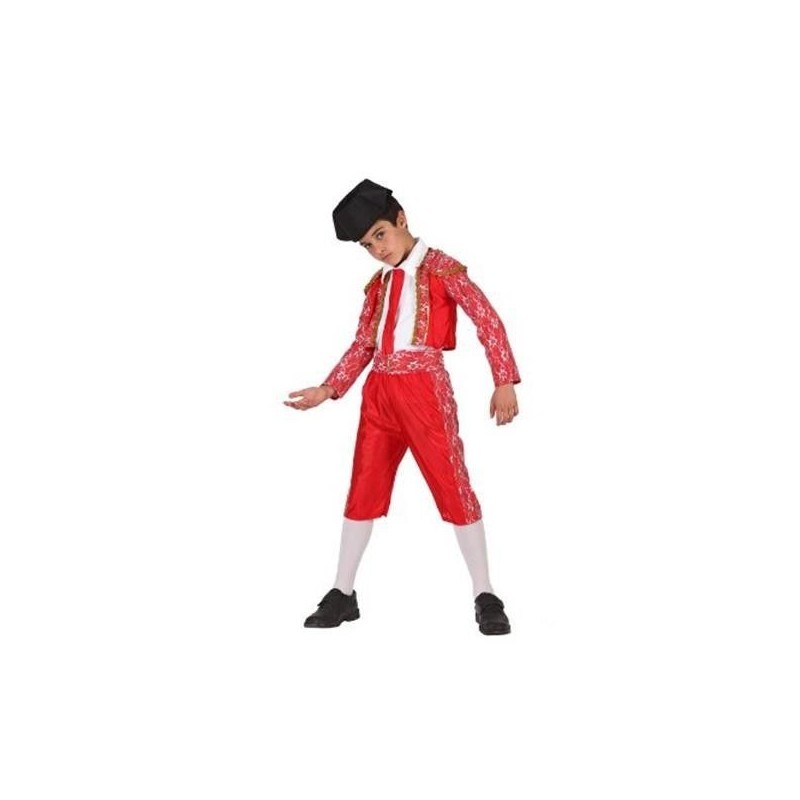 Disfraz Torero rojo para niño