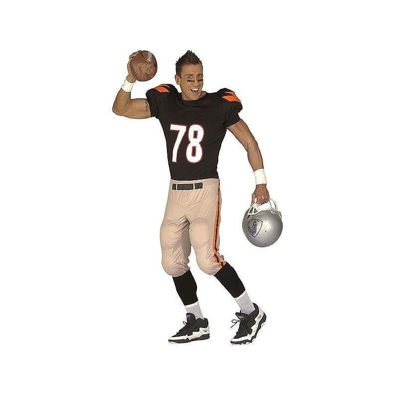Disfraz Quaterback futbol americano hombre