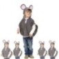 Disfraz raton de peluche infantil