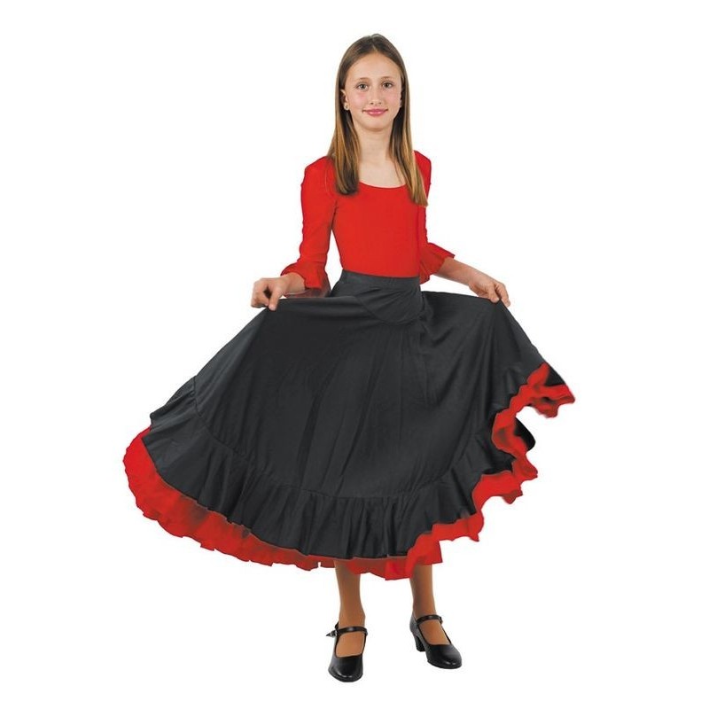 Falda flamenca bailaora para niña