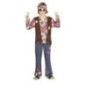 Disfraz hippie años 70 para niño tallas